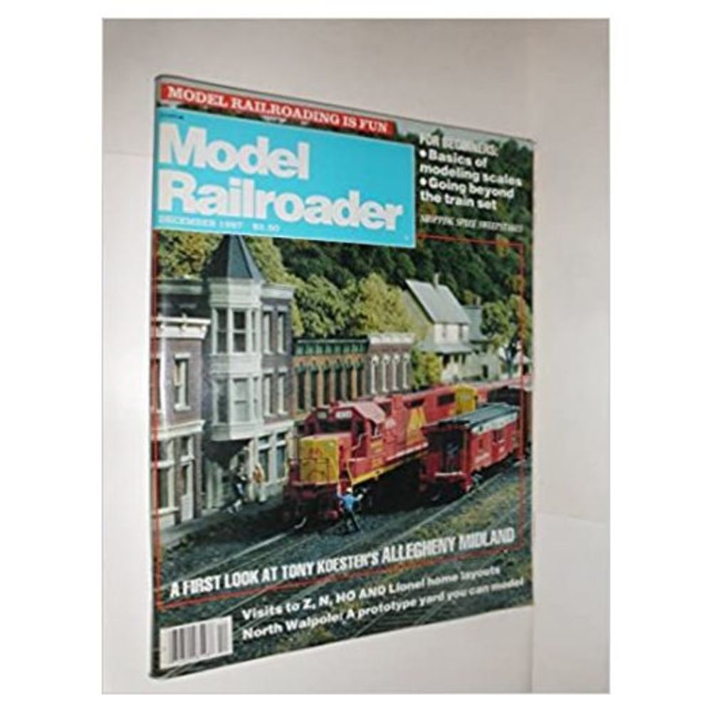 Model Railroader (December 1987) - Vol 54 No. 12 (Collectible Single Back Issue